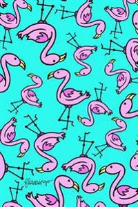 Flamingo Notebook: Fancy Flamingo 6x9 Lined Notebook or Journal