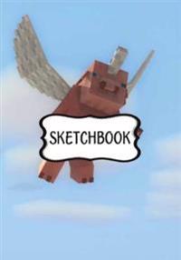 Sketchbook: Minecraft: 120 Pages of 7 X 10 Blank Paper for Drawing, Doodling or Sketching (Sketchbooks)