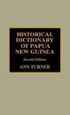 Historical Dictionary of Papua New Guinea