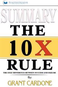 Summary: The 10x Rule: The Only Difference Between Success and Failure