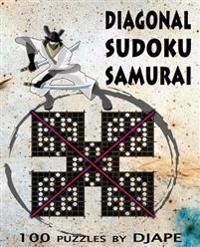 Diagonal Sudoku Samurai X: 100 Puzzles
