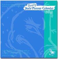 Dodo Family Planner Calendar 2018 - Month to View with 5 Daily Columns