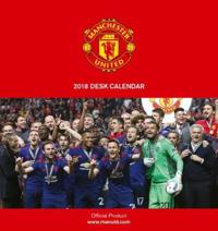 Manchester United F.C. Official Desk Easel 2018 Calendar - Month To View Desk Format