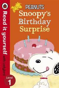 Peanuts: Snoopy's Birthday Surprise - Read it Yourself with Ladybird