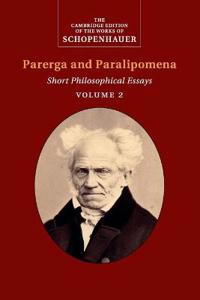Schopenhauer - Parerga and Paralipomena