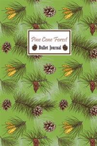 Pine Cone Forest Bullet Journal: Compact 6 X 9 Blank Dot Grid Journal / To-Do List / Diary / Planner