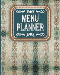 Menu Planner: 52 Week Meal Prep Planner & Meal Planning Guide - Vintage / Aged Cover