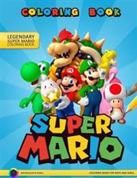 Super Mario Coloring Book: Coloring Book for Boys and Girls