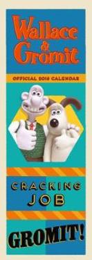 Wallace And Gromit Official Slim 2018 Calendar