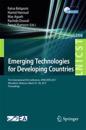 Emerging Technologies for Developing Countries