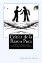 Critica de la Razon Pura (Spanish) Edition