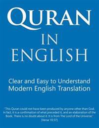Quran in English: Clear, Pure, Easy to Read, in Modern English - 8.5 X 11