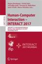 Human-Computer Interaction – INTERACT 2017