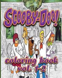 Scoobydoo Coloring Books: Coloring Books Vol. 1-2: Stress Relieving Coloring Book