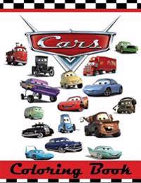 Cars Coloring Book: This 80 Page Childrens Coloring Book Has Images of Lightning McQueen, Tow Mater, Doc Hudson, Sally Carrera, Fillmore,