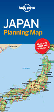 Lonely Planet Japan Planning Map