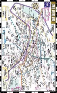 Streetwise Paris Metro Map