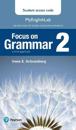 Focus on Grammar 2 MyLab English Access Code Card