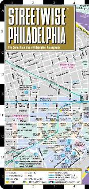 Streetwise Philadelphia Map - Laminated City Center Street Map of Philadelphia, Pennsylvania