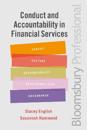 Conduct and Accountability in Financial Services