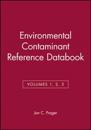 Environmental Contaminant Reference Databook, Volumes 1, 2, 3, Set,