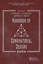 HANDBOOK OF COMBINATORIAL DESIGNS