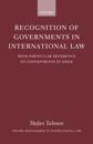 Recognition of Governments in International Law