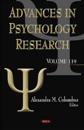 Advances in Psychology Research. Volume 119