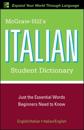 McGraw-Hill's Italian Student Dictionary