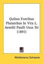 Quibus Fontibus Plutarchus in Vita L. Aemilii Paulli Usus Sit