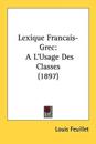 Lexique Francais-grec