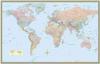 World Map Poster (32 X 50 Inches) - Paper: - A Quickstudy Reference