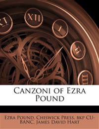 Canzoni of Ezra Pound