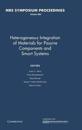 Heterogeneous Integration of Materials for Passive Components and Smart Systems: Volume 969