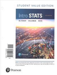 Intro STATS, Books a la Carte Plus New Mylab Statistics with Pearson Etext -- Access Card Package [With Online Access]