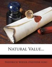 Natural Value...
