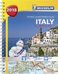 Italy - Tourist and Motoring Atlas 2018 (A4-Spiral)