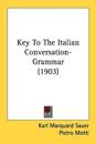 Key to the Italian Conversation