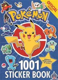 The Official Pokemon 1001 Sticker Book