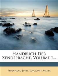Handbuch der Zendsprache.
