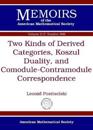 Two Kinds of Derived Categories, Koszul Duality, and Comodule-Contramodule Correspondence