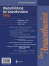 Der Anaesthesist Weiterbildung für Anästhesisten 1998