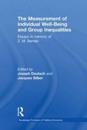 The Measurement of Individual Well-Being and Group Inequalities
