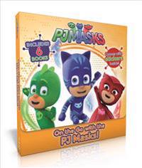 On the Go with the PJ Masks!: Into the Night to Save the Day!; Owlette Gets a Pet; Pj Masks Make Friends!; Super Team; Pj Masks and the Dinosaur!; S