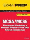 MCSA/MCSE 70-291 Exam Prep