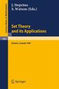 Set Theory and its Applications