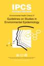 Guidelines on Studies in Environmental Epidemiology