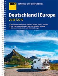 ADAC Camping- und Stellplatzatlas Deutschland/Europa 2018/2019