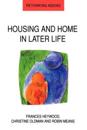 Housing and Home in Later Life