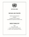 Recueil des Traités Index Cumulatif Number 49